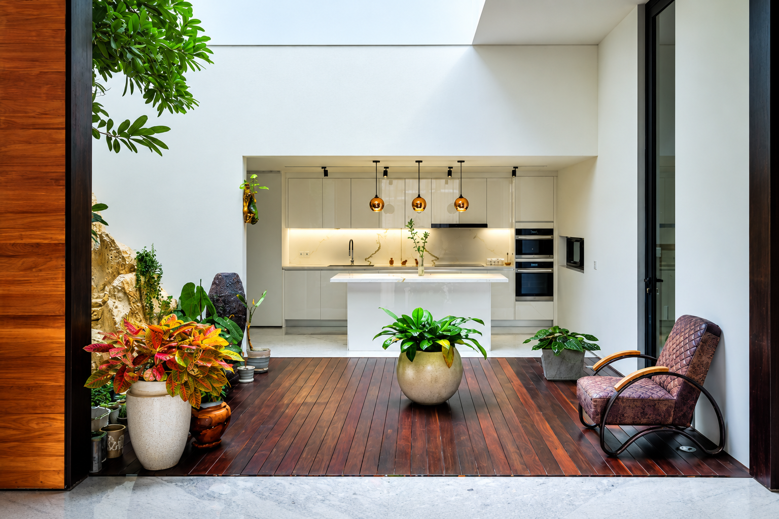 Tropical Atrium with Minimalist Kitchen.png